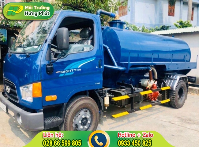 Rút hầm cầu Khánh Hòa theo từng bước