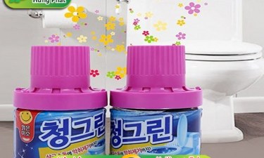 Cách sử dụng chai thả bồn cầu diệt khuẩn khử mùi
