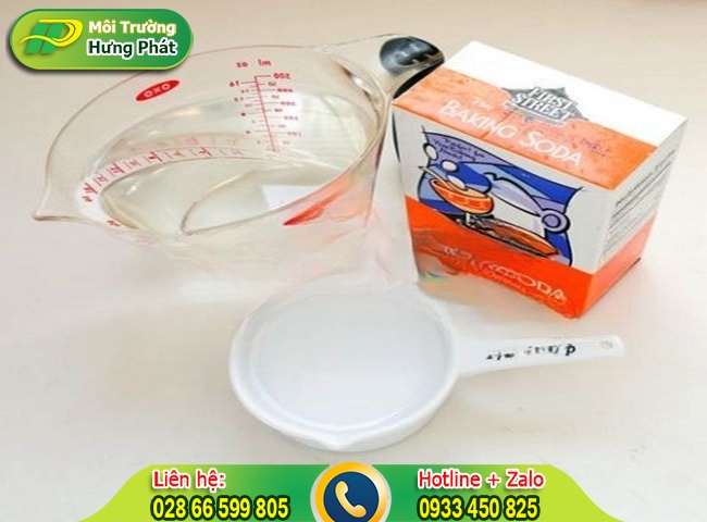 Th&ocirc;ng tắc c&ocirc;ng bằng baking soda và chan