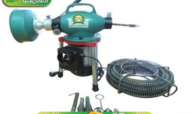 Cách thông cống nghẹt bằng máy nén khí