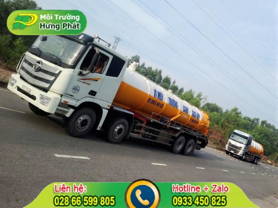 Dịch vụ thu gom b&ugrave;n thải c&ocirc;ng nghiệp