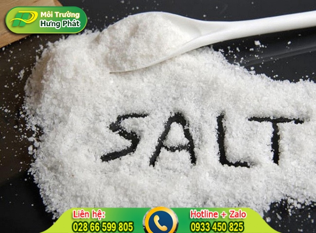 Sử dụng muối ăn tẩy ố bồn cầu