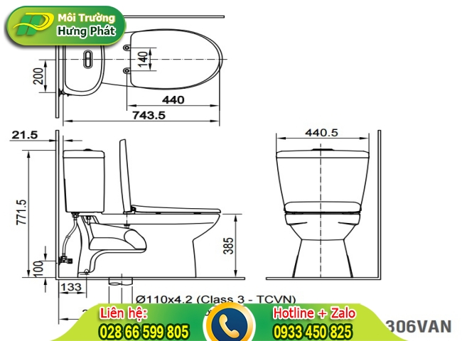 Xi phông cho lavabo