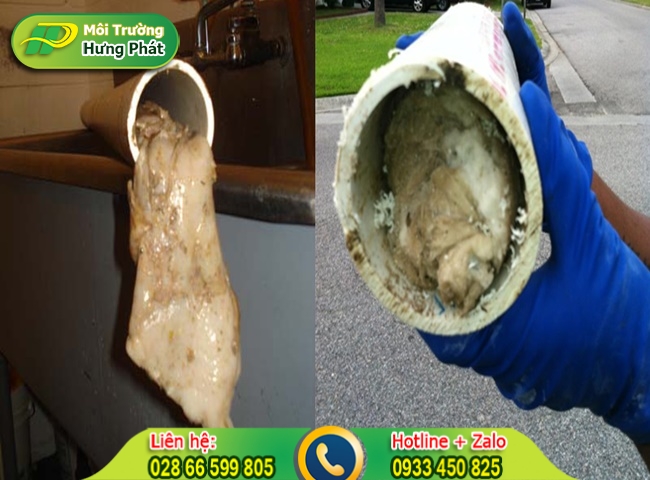 Nguy&ecirc;n nh&acirc;n ch&iacute;nh g&acirc;y ra b&iacute;t tắc đường ống l&agrave; dầu mỡ